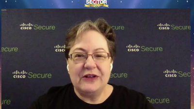 Wendy Nather speaking at SecTor security conference